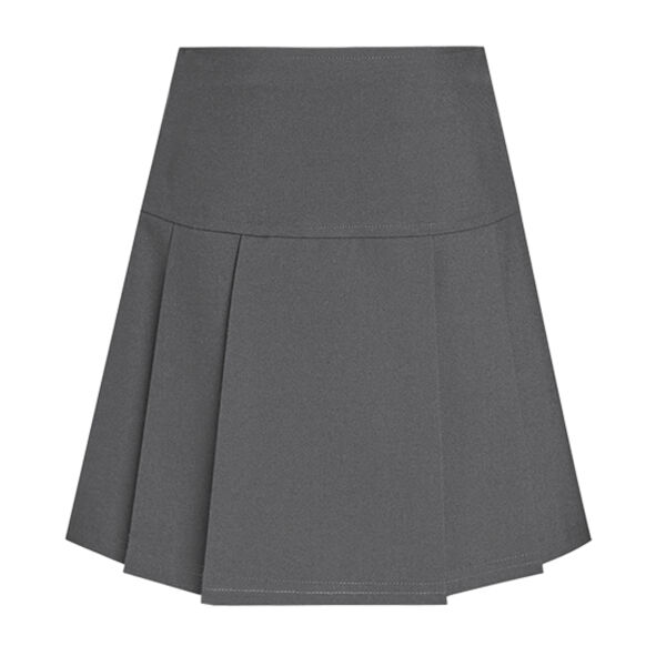 Junior Drop Waist Pleated Skirt - DL975 Thumbnail